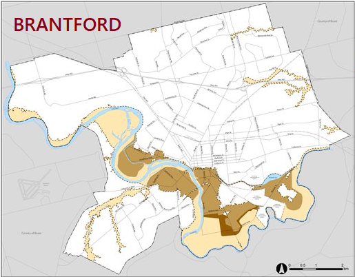 Brantford Map